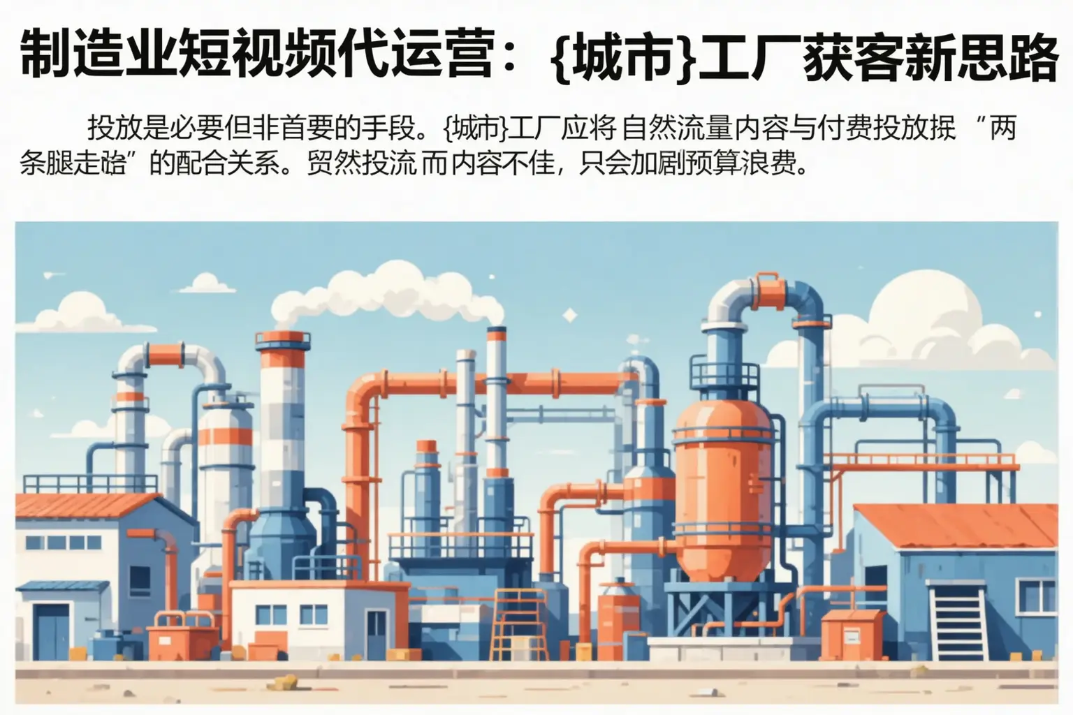 制造业短视频代运营：营口工厂获客新思路
