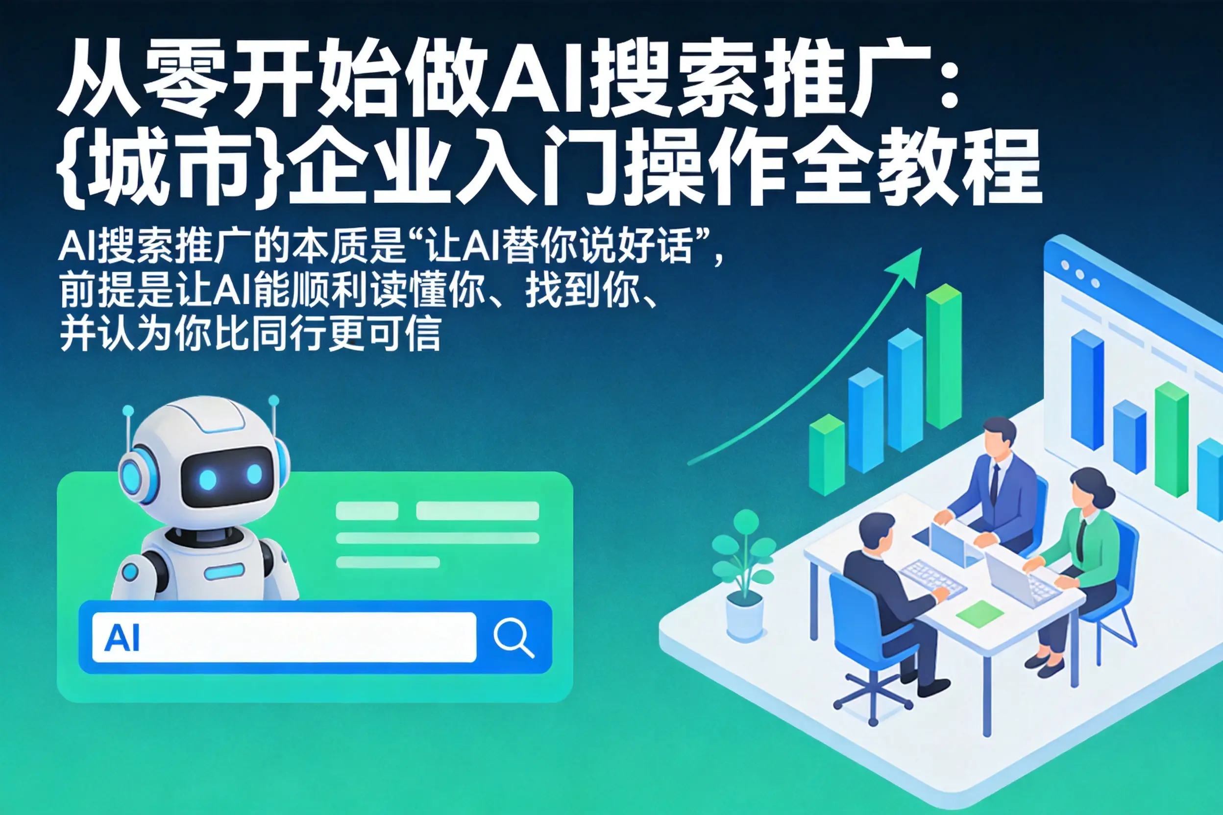 从零开始做AI搜索推广:营口企业入门操作全教程