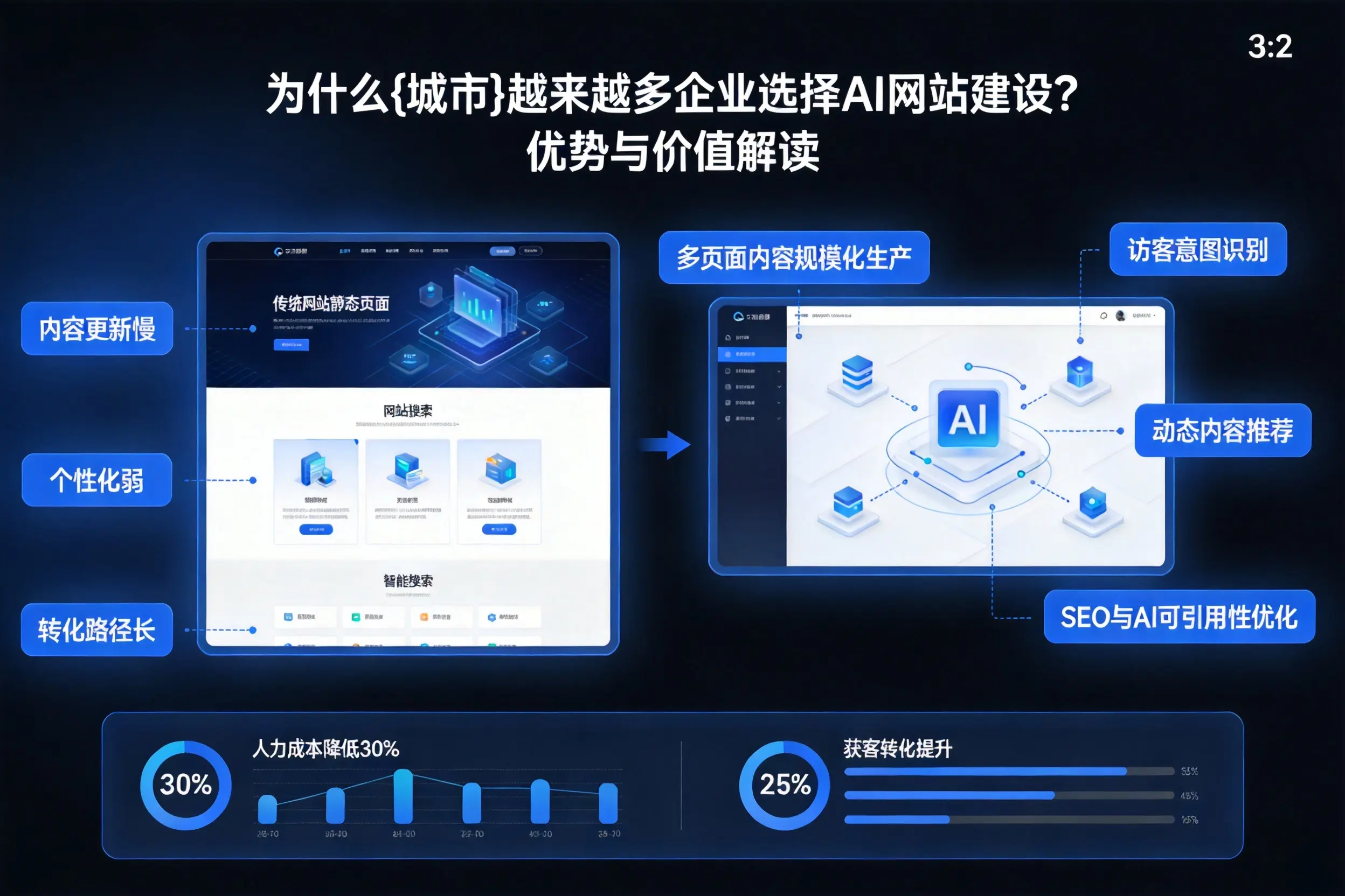 为什么营口越来越多企业选择AI网站建设?优势与价值解读