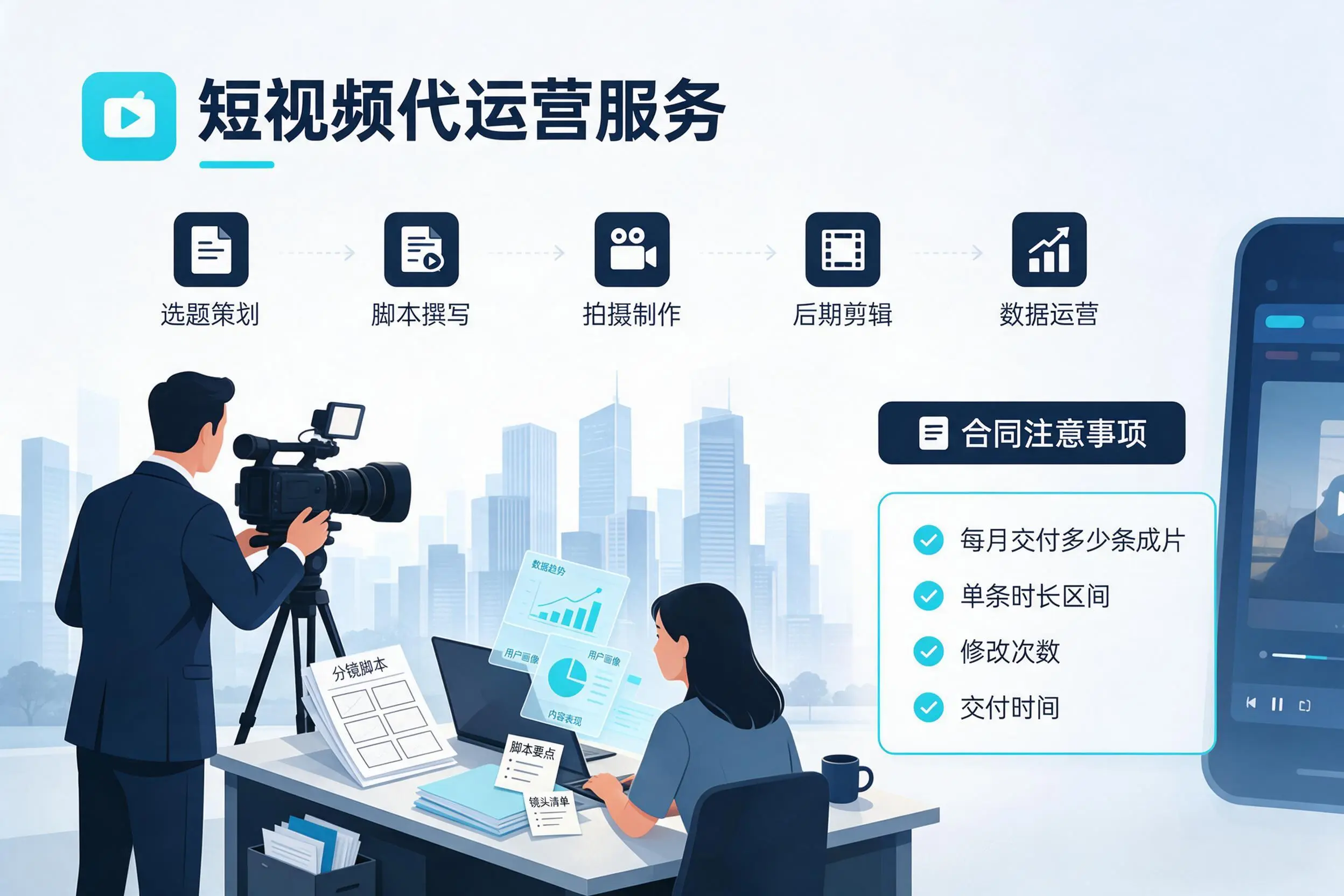 短视频代运营包含哪些服务？营口企业常见问题科普