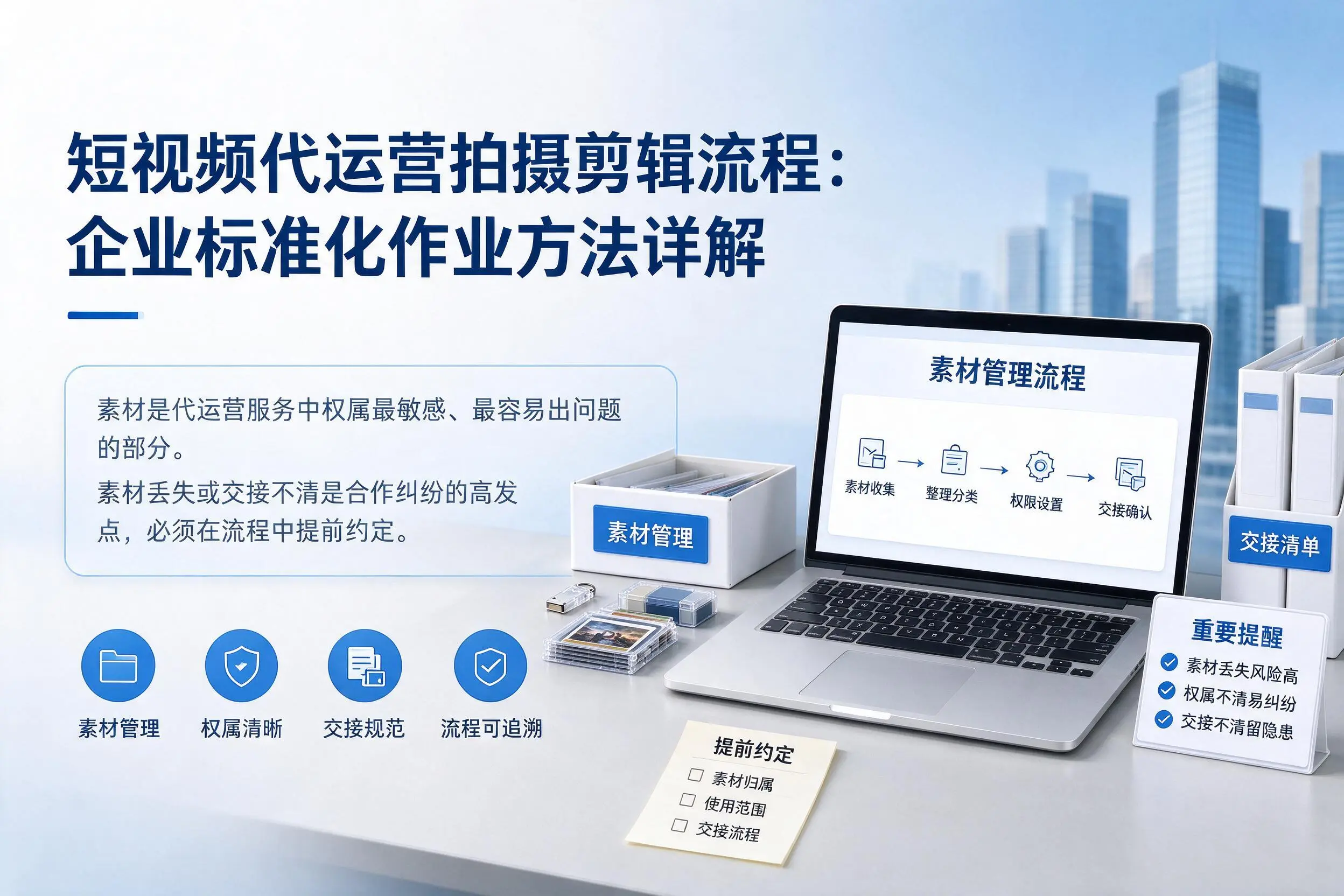 短视频代运营拍摄剪辑流程：营口企业标准化作业方法详解