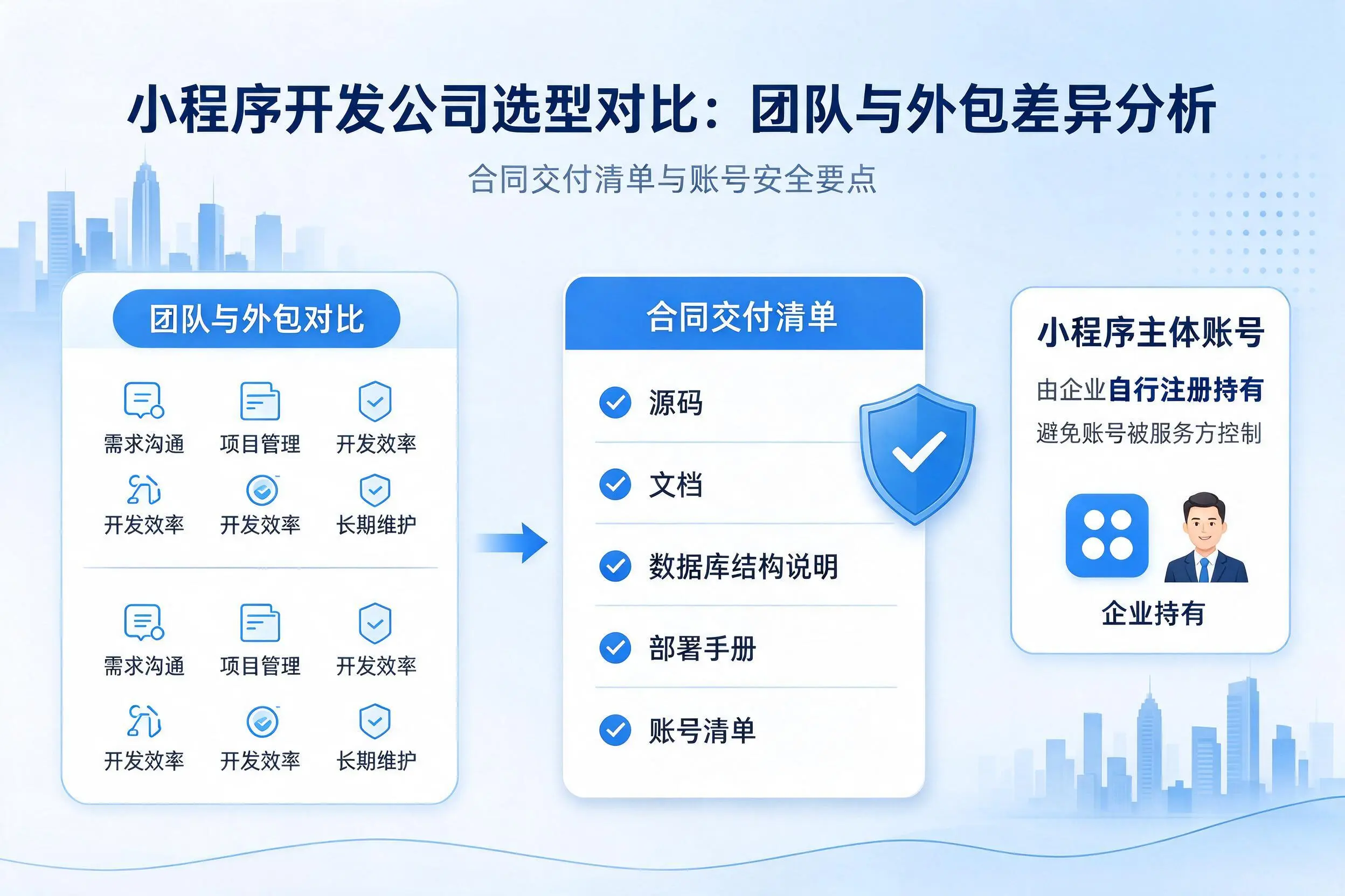 营口小程序开发公司选型对比:团队与外包差异分析