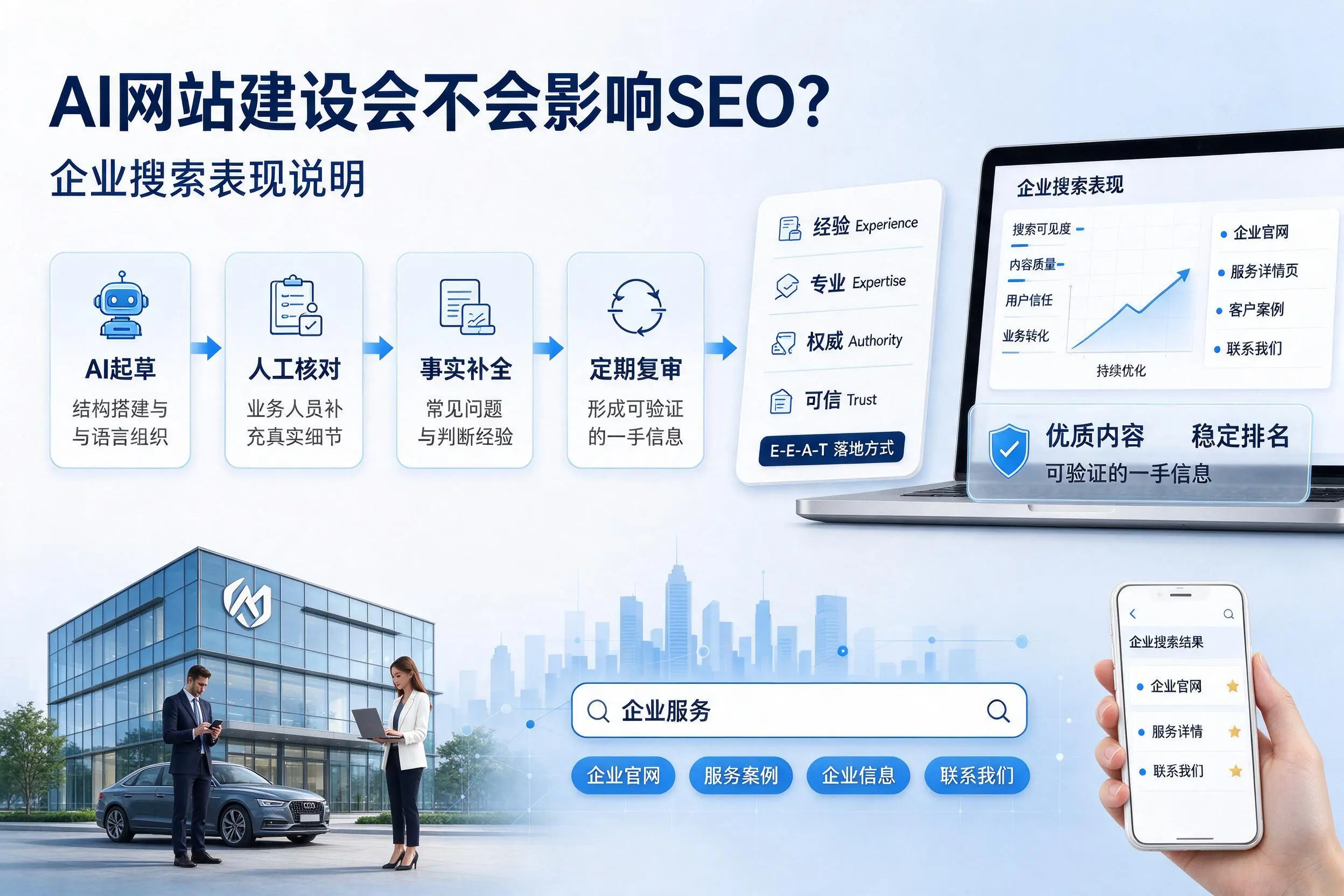 AI网站建设会不会影响SEO？营口企业搜索表现说明