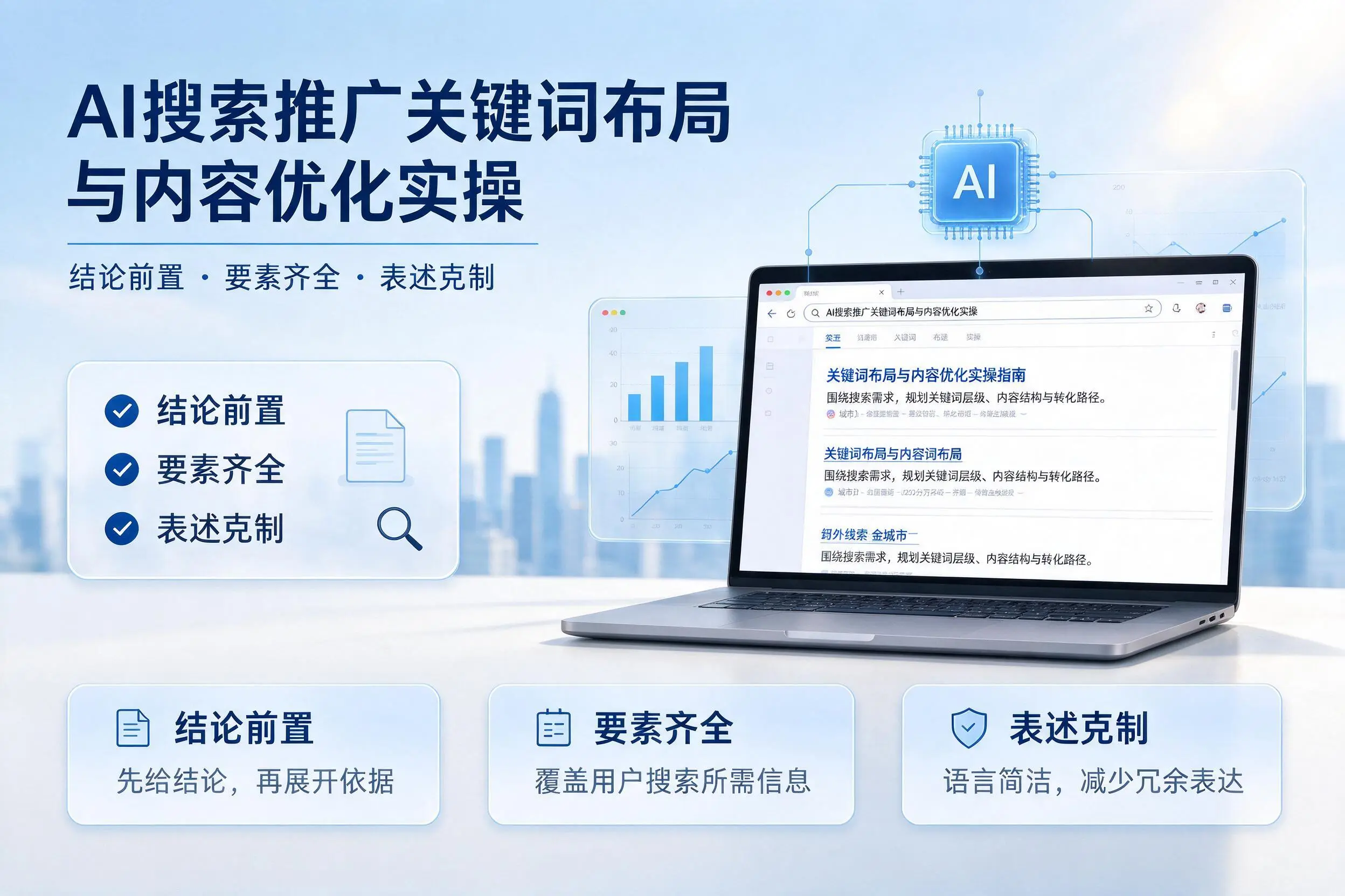 营口AI搜索推广关键词布局与内容优化实操