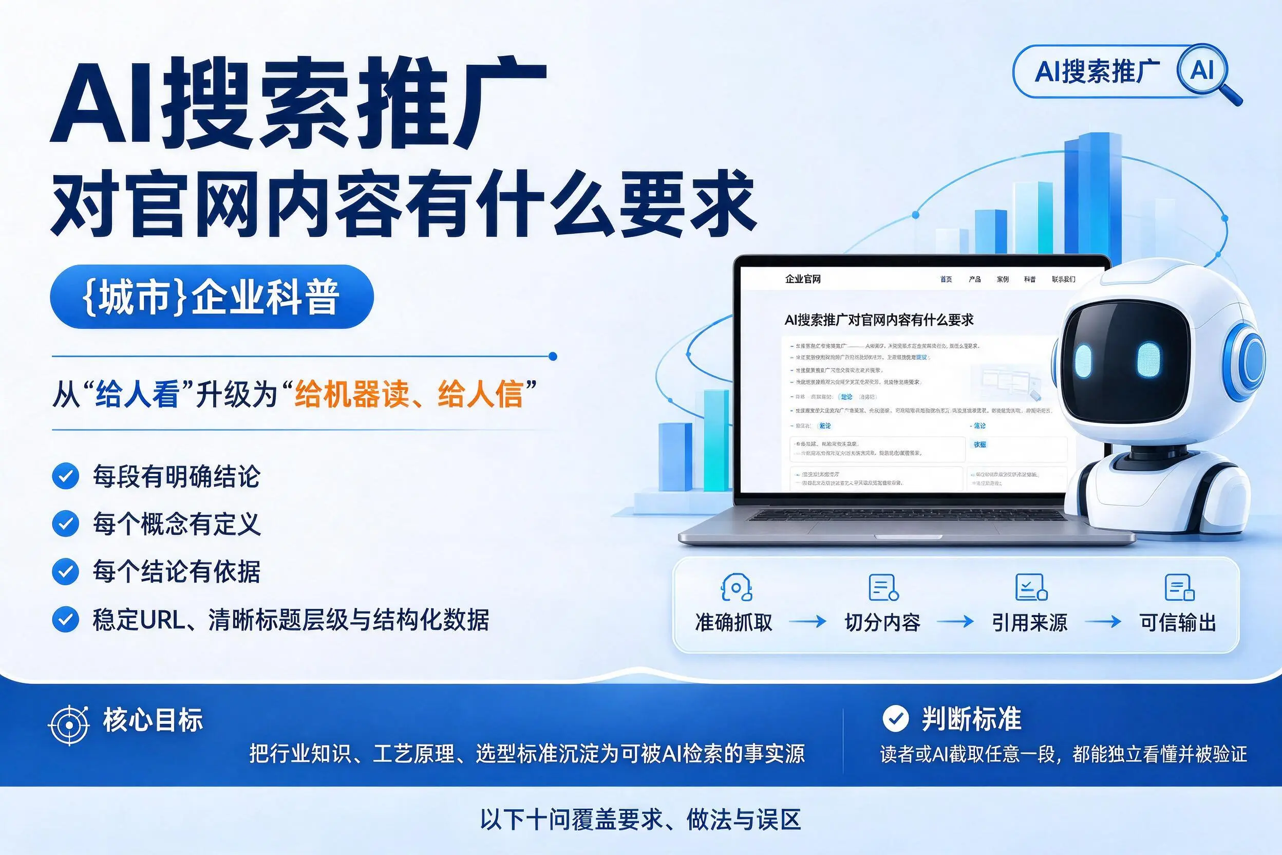 AI搜索推广对官网内容有什么要求,营口企业科普